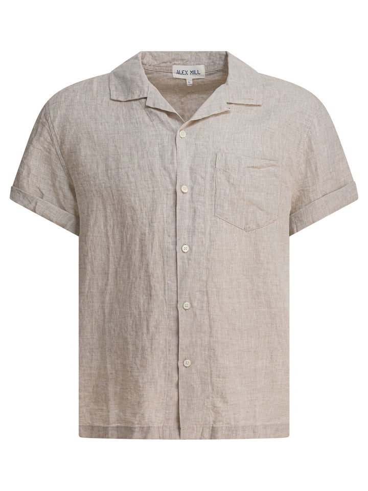 Alex Mill Camp Shirts - Beige | c0ffbbecb4bad171ffeb2a73a198283b1dc3a187