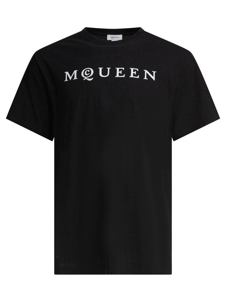 Alexander Mcqueen  T-shirts - Nero | d7359ff52f1bbfd8c80d3c1feba379c5c5fa2dc8
