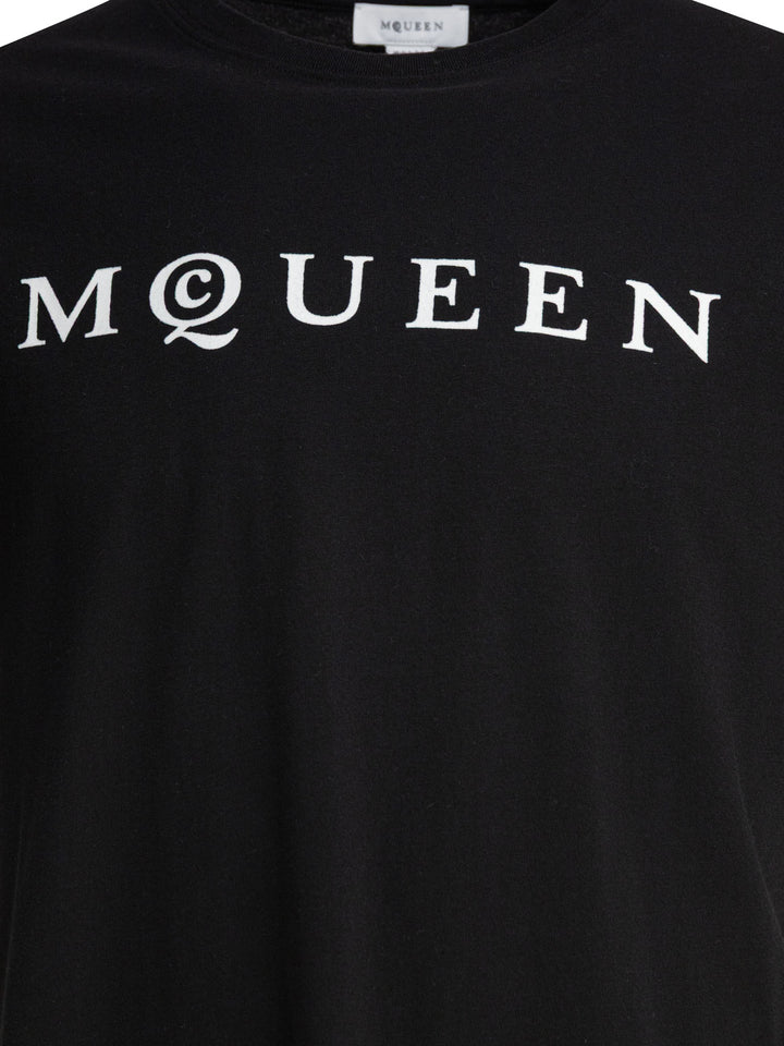 Alexander Mcqueen  T-shirts - Nero | e682cd1c0469f7afe37e8e2152719c233b5f7bd8