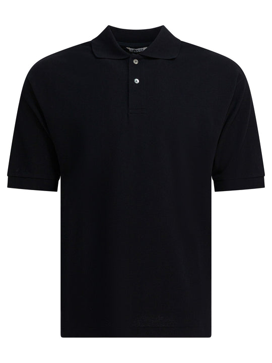 Heavy Cotton Polo Shirt Polo Shirts Blu