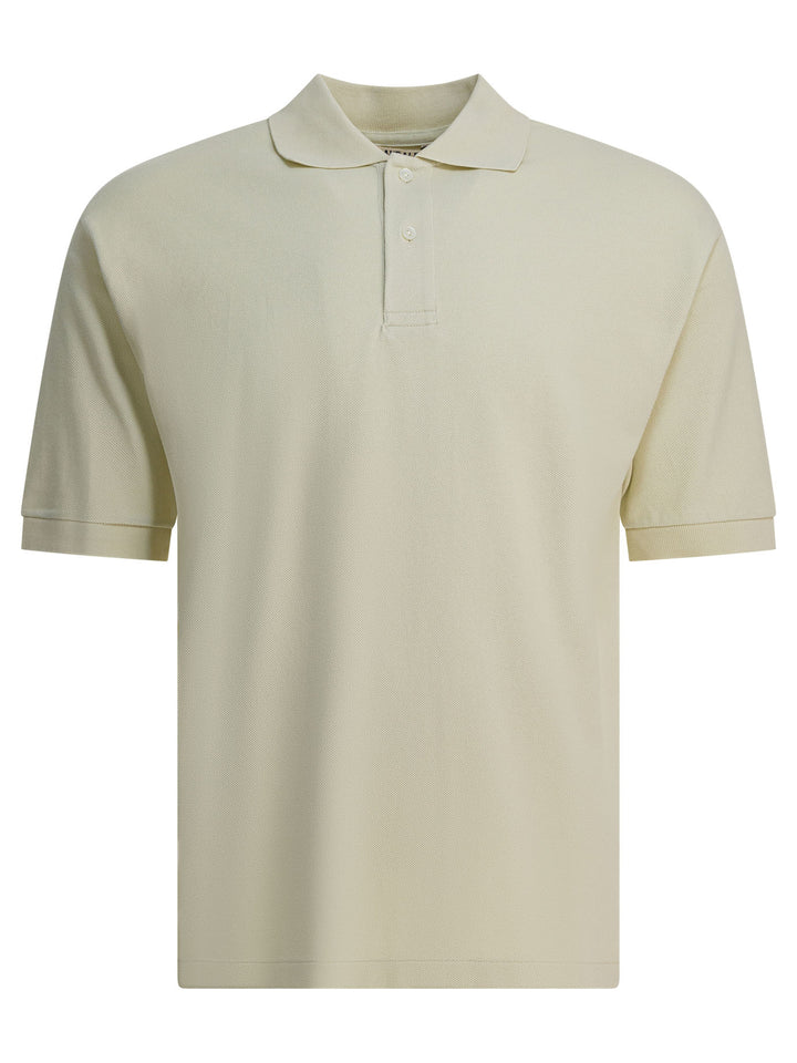 Auralee Heavy Cotton Polo Shirt Polo shirts - Beige | a34455f6a36fe2f58abb98480f32ddd561127049