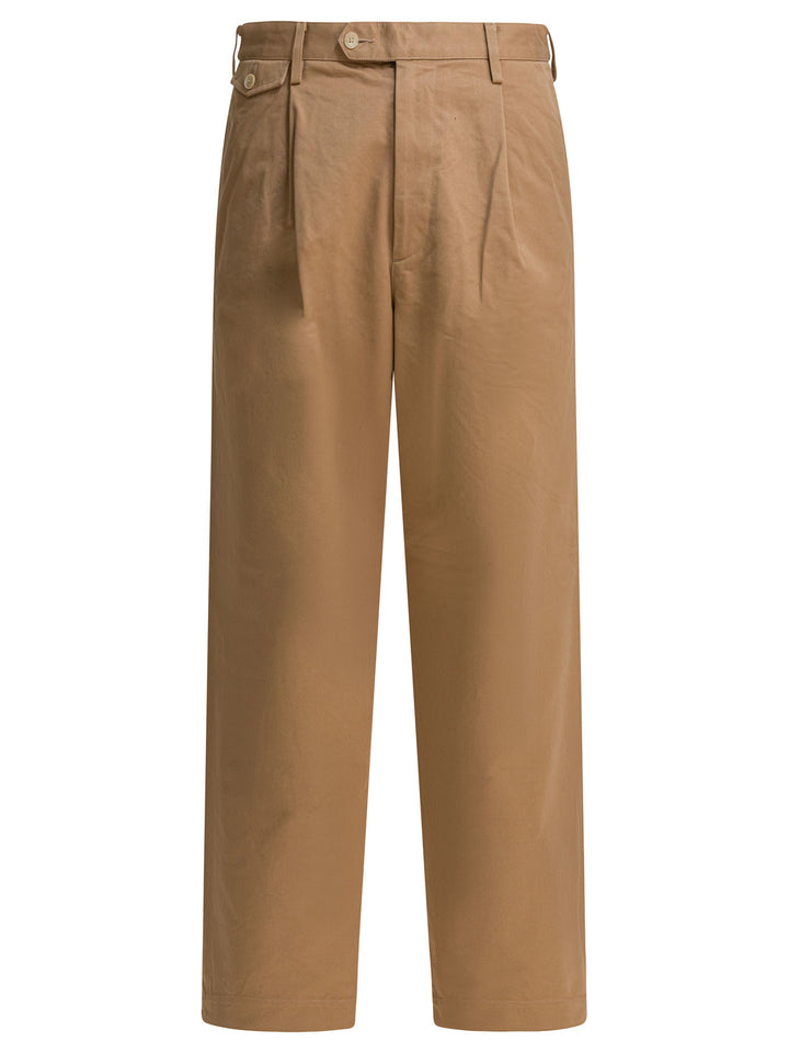 Auralee Finx Trousers - Marrone | cf9efb2e79f85a6e5af4c6e36e17d94d9d2809b8