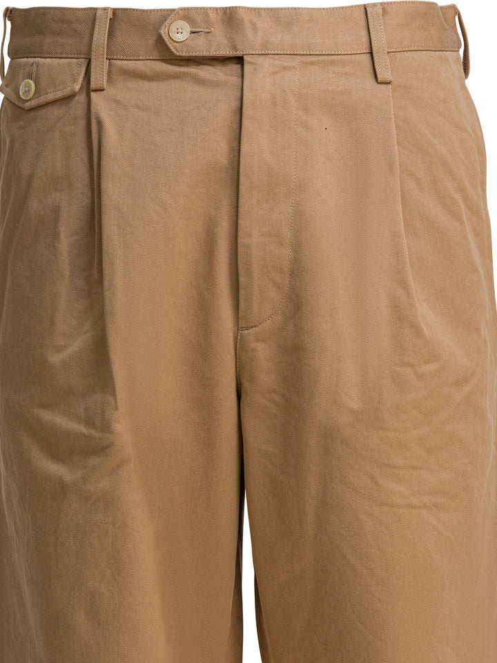 Auralee Finx Trousers - Marrone | 0472bd95e2e50c4e99d9ba2bf063f9b31378ce6c