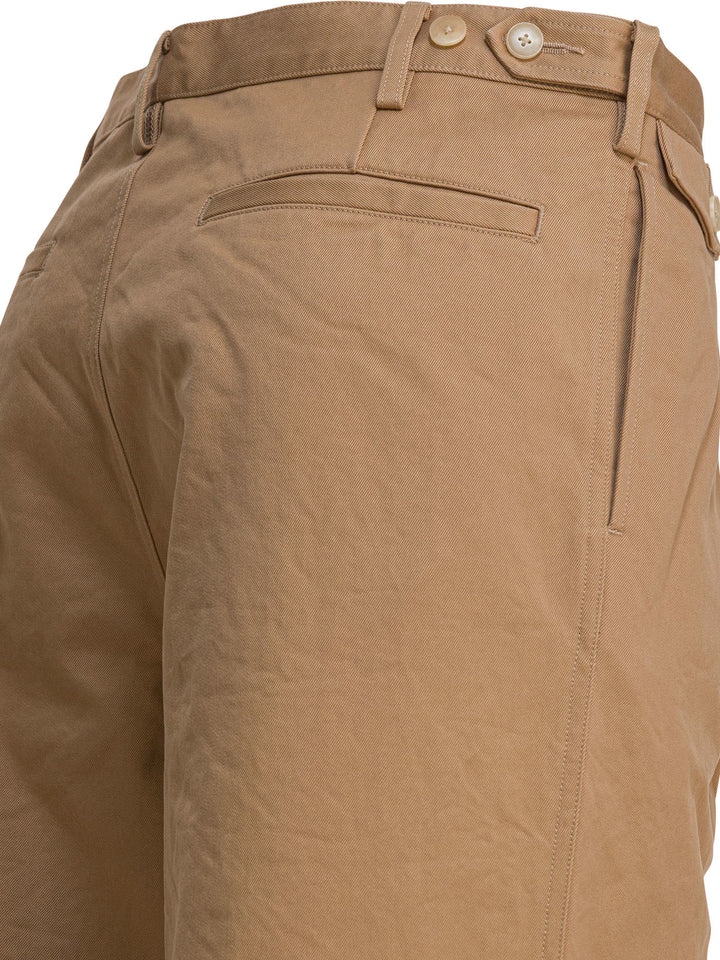 Auralee Finx Trousers - Marrone | e903eeb3ba9c592057a895a5a2cdb7fd9f0b0ac7