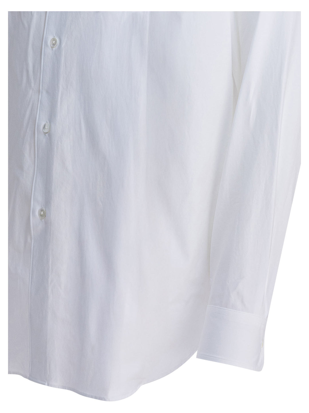 Auralee Cotton Shirt Shirts - Bianco | 8de6b2e7128899717c8204599b5d0b31c842ed3b