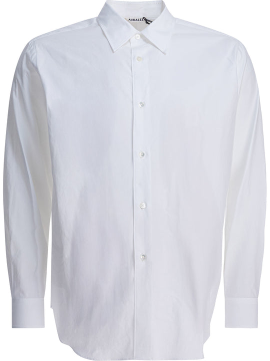 Cotton Shirt Shirts Bianco