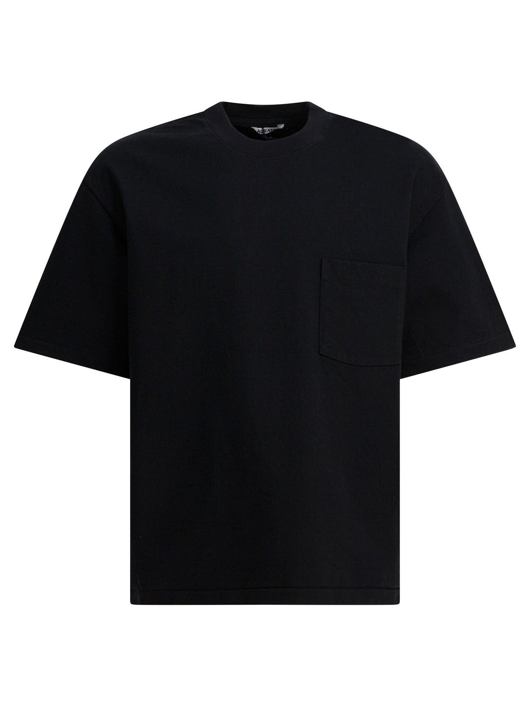Auralee Cotton T-Shirt T-shirts - Nero | 68e2cc677ef877841c8436359529075f35f945e0