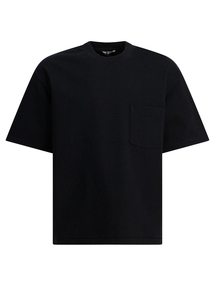 Auralee Cotton T-Shirt T-shirts - Nero | 68e2cc677ef877841c8436359529075f35f945e0