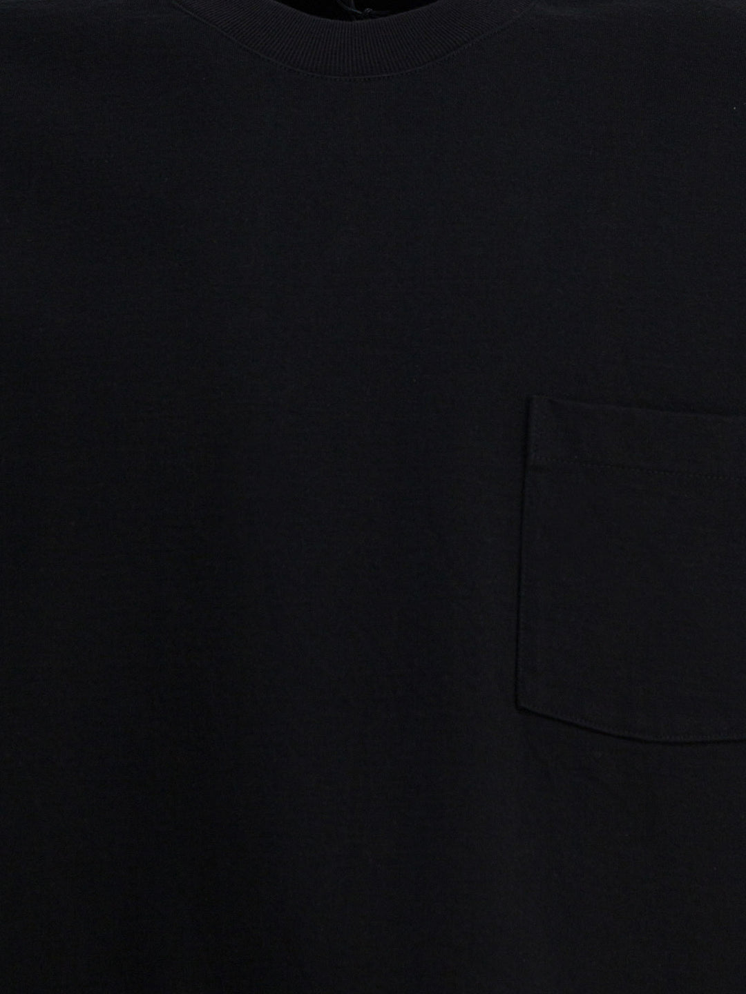 Auralee Cotton T-Shirt T-shirts - Nero | 778516ee8e60981befceabec0910514221d03af2