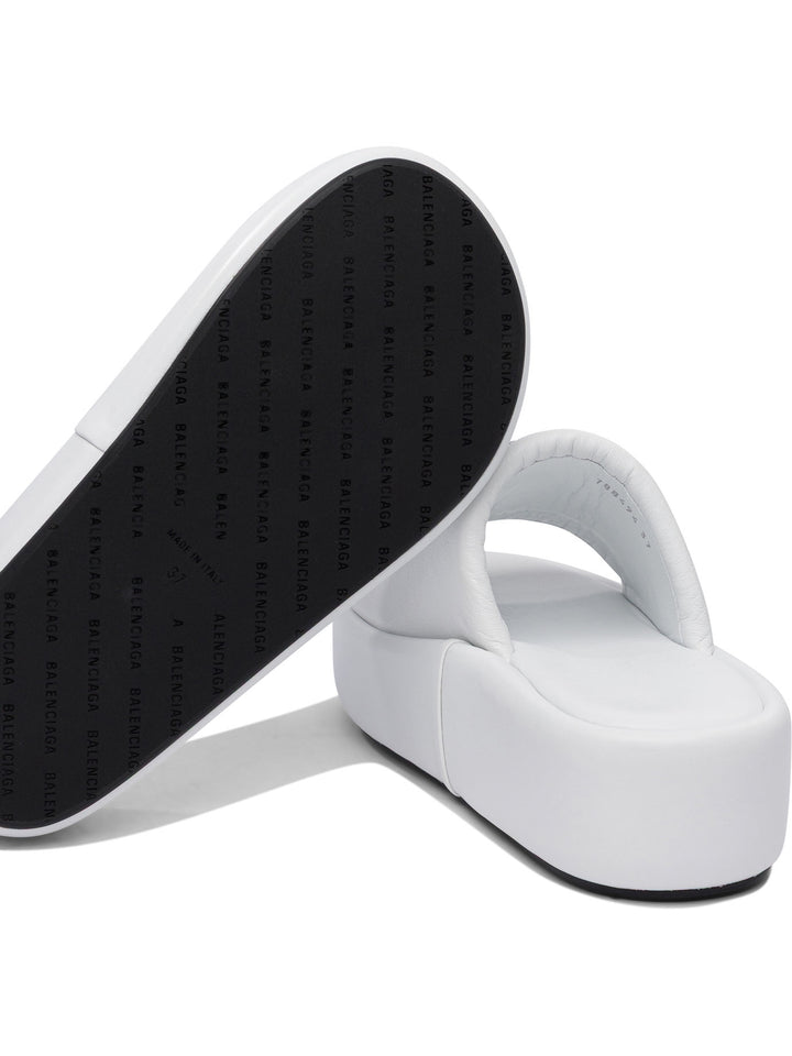 Balenciaga Rise Sandali - Bianco | ff28b4e66622225fb8d9119f1aa1f81f5387ec86