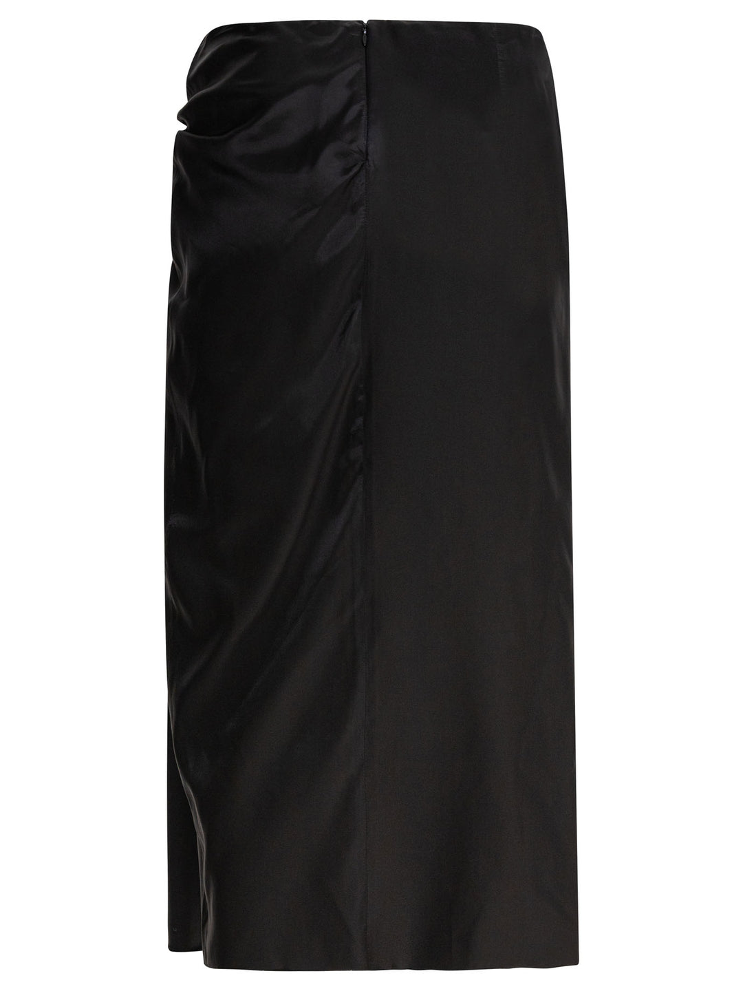Balenciaga Draped Skirt Gonne - Nero | ae4e8b1e62340742ac7484a7534e01699eb1b325