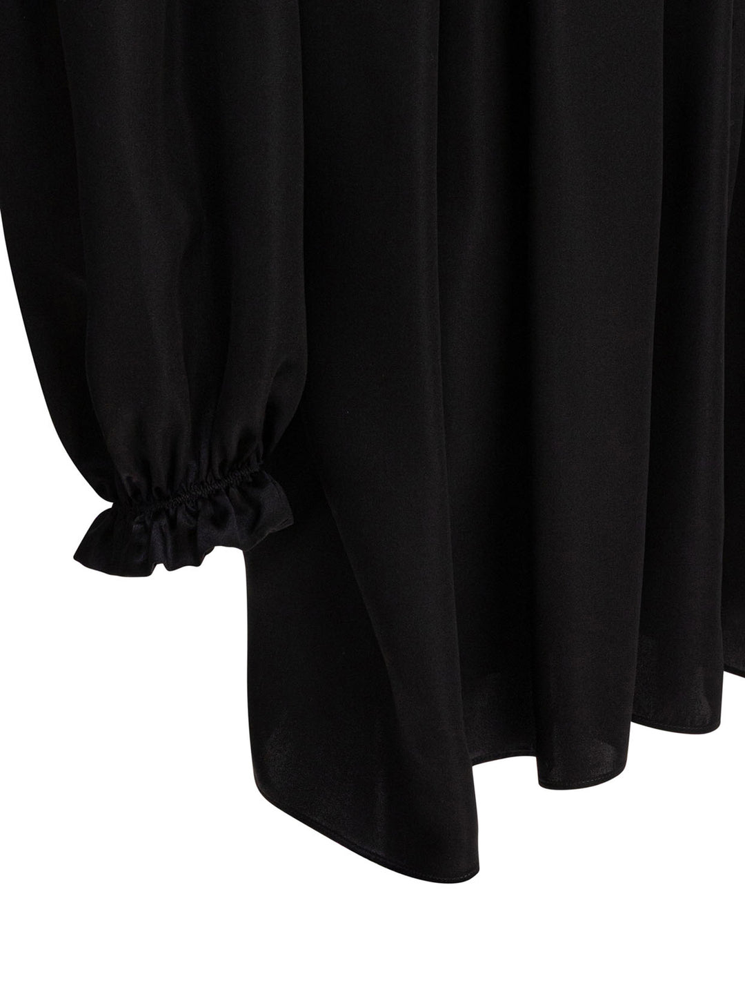 Balenciaga Lace-Up Blouse Shirts - Nero | 13228c530ecd6f0ef51bc7716cd2d70eca8f33ad