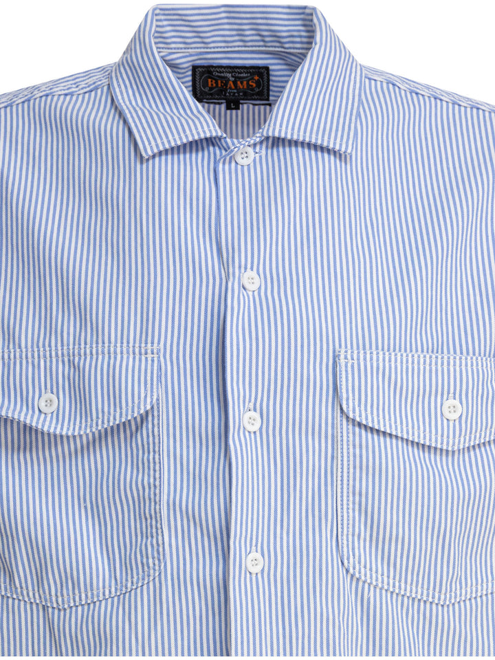 Beams Plus Work Shirts - Blu | 1a78c58a19b3c18953bb2262a627c987e3fbc89f