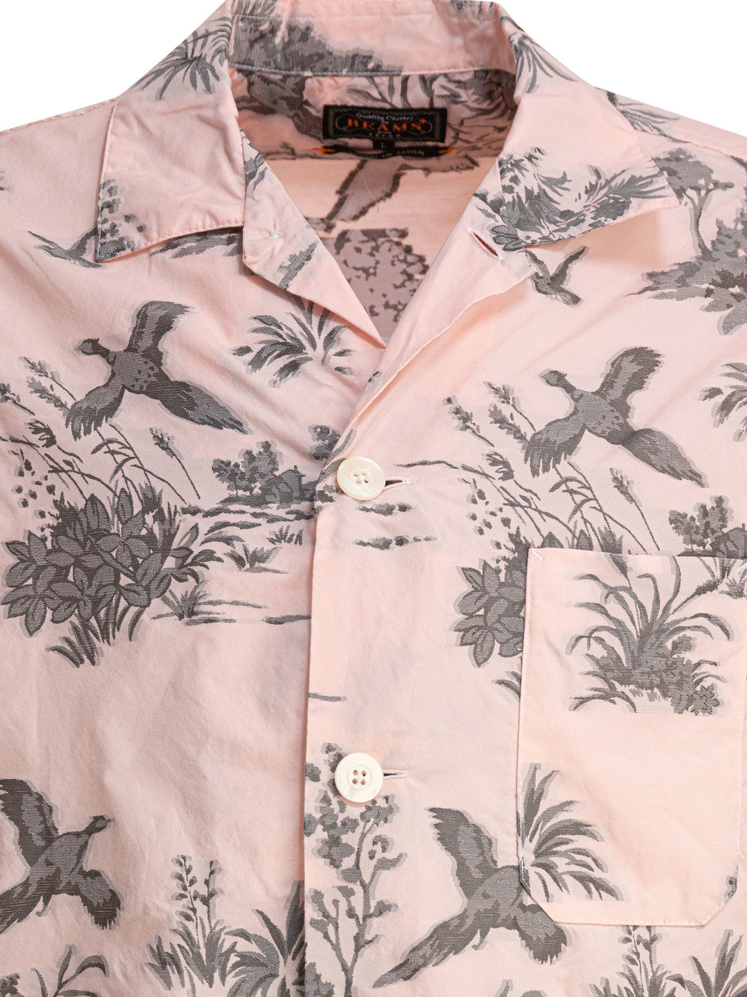 Beams Plus Beach Shirts - Rosa | 7236fafb77a305ffd5c452ab858599915b41ac28