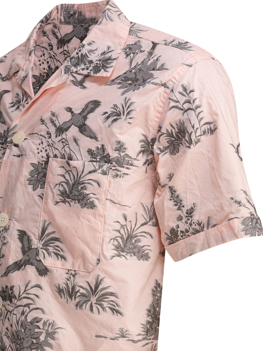 Beams Plus Beach Shirts - Rosa | b54fd2adbe74c5485370ad60092251004e0d9195