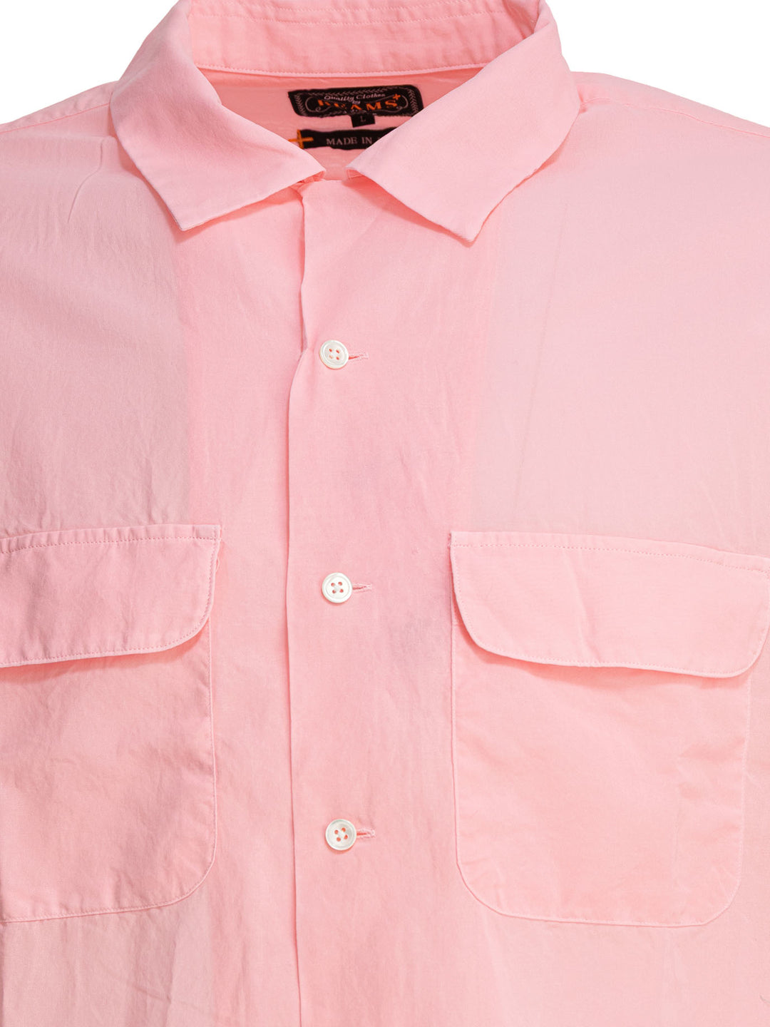Beams Plus Camp Collar Shirt Shirts - Rosa | 2f3d8bef07aee14ffe5d3870e87b94193438fa75