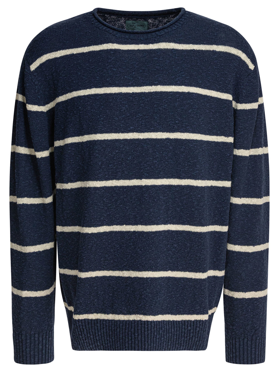 Beams Plus Striped Crewneck Sweater Knitwear - Blu | 630f139bc907b2e58ec8ac077b1e5a81a932d50b