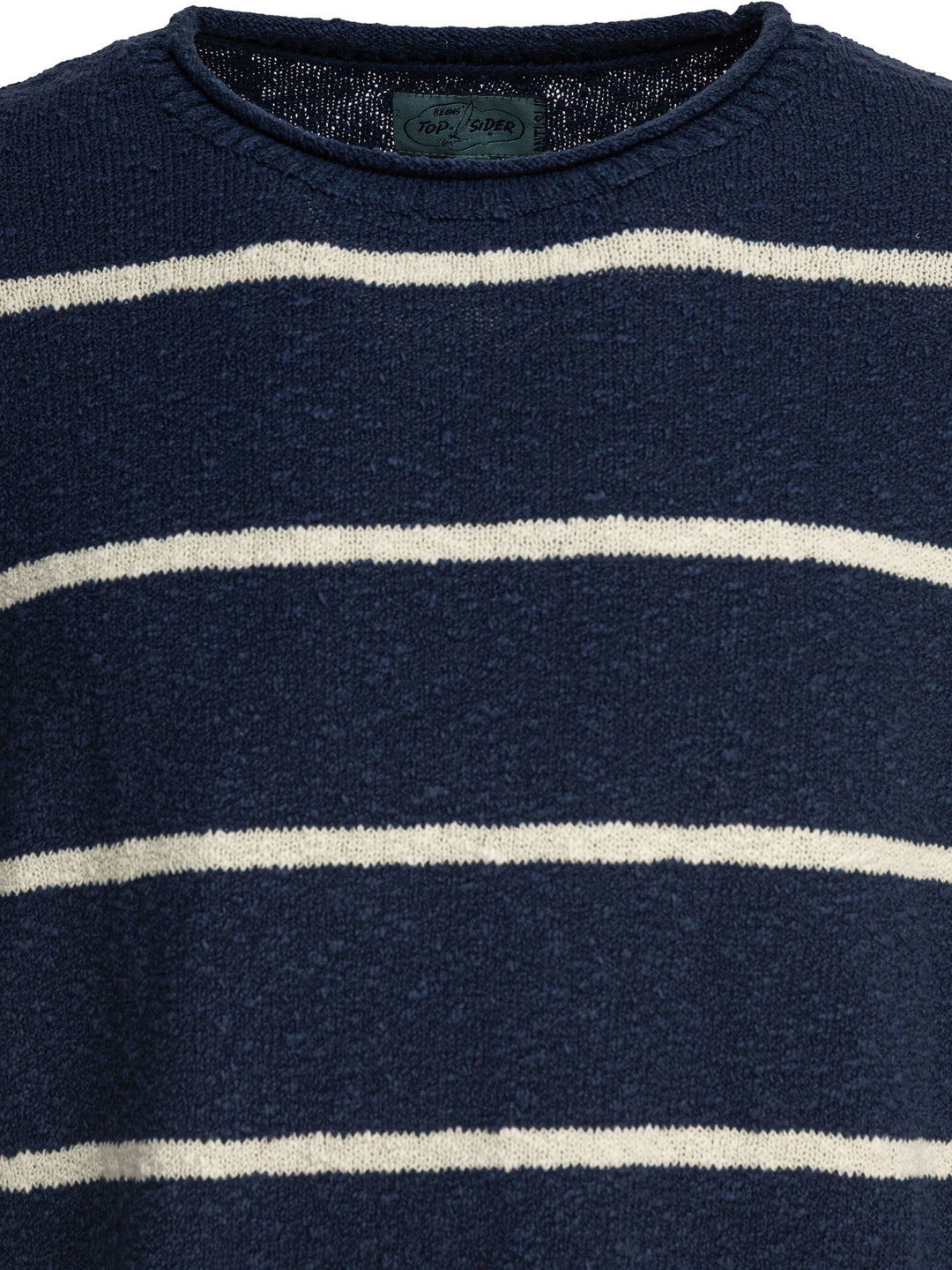 Beams Plus Striped Crewneck Sweater Knitwear - Blu | 26fa9072b6fb278c92e5ac5813b50e98735d956c