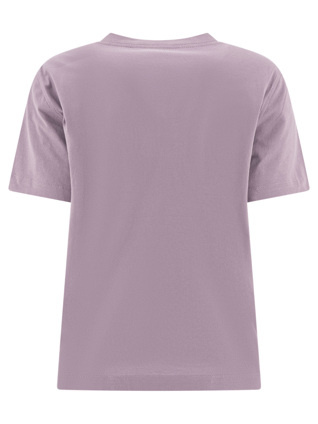 Brunello Cucinelli Cotton Jersey T-Shirt With Shiny Pocket Detail T-shirts - Viola | bc2cbca17b318b7cde642efc0119294fe4d35629