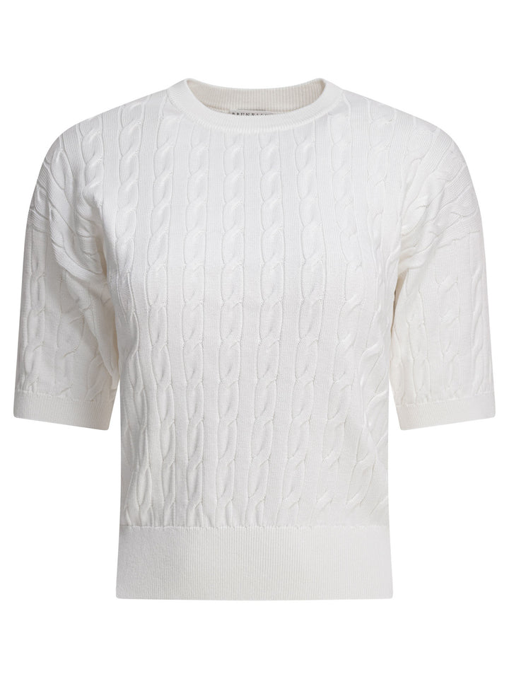 Brunello Cucinelli  T-shirts - Bianco | 3ffbff23f0cca99b00598eb8dd30175822bcf682