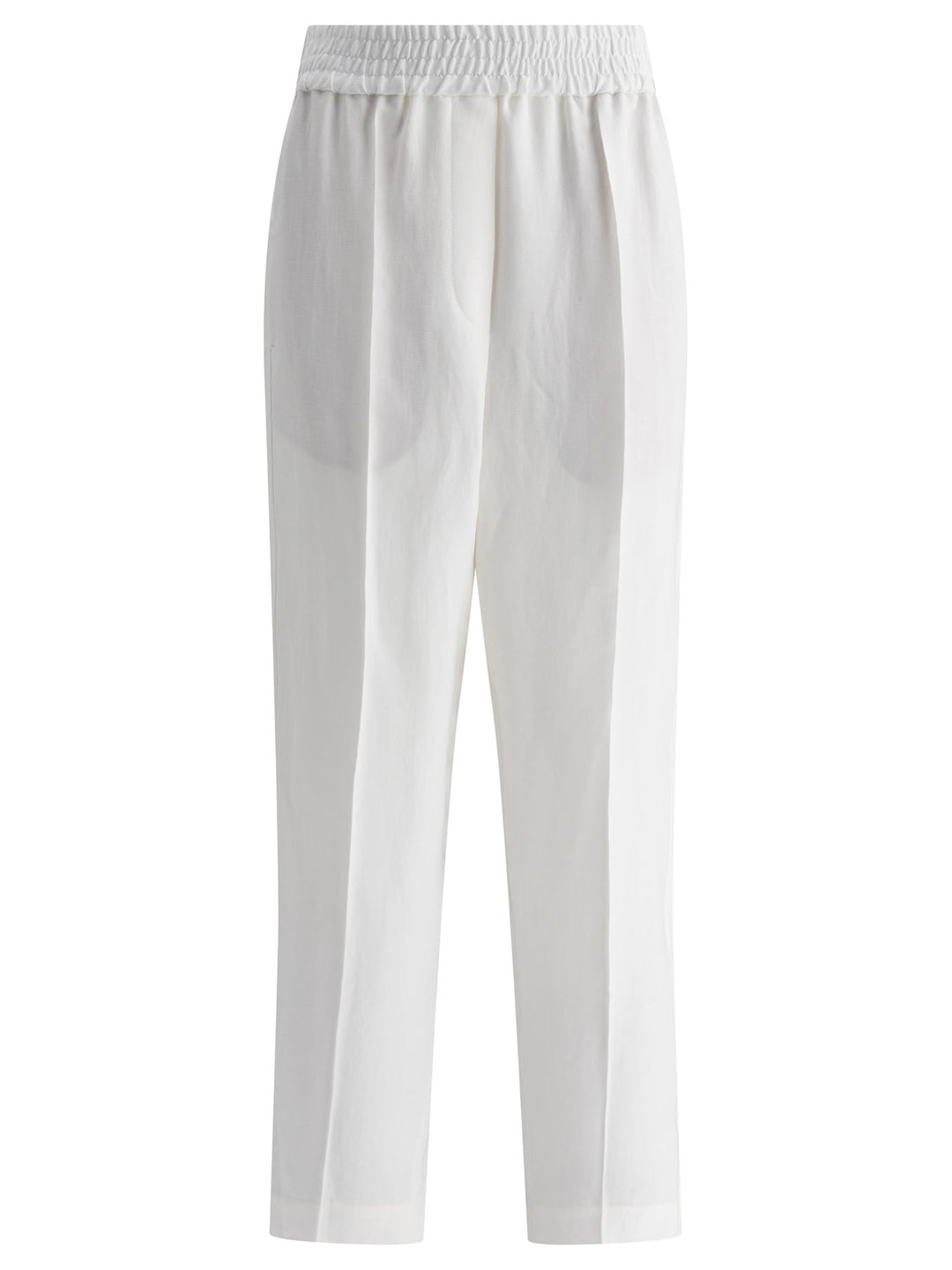 Brunello Cucinelli  Trousers - Bianco | 21abe330e5bf70c933ba94e1fe368569e7d828ae