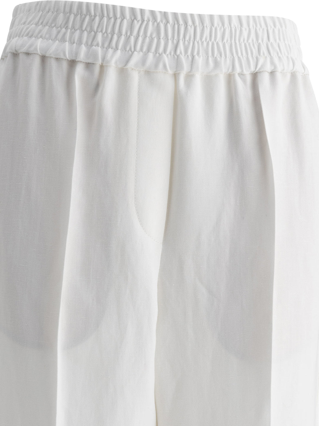 Brunello Cucinelli  Trousers - Bianco | db5d76628c01e4fda848465b4d3df6b56088ce89