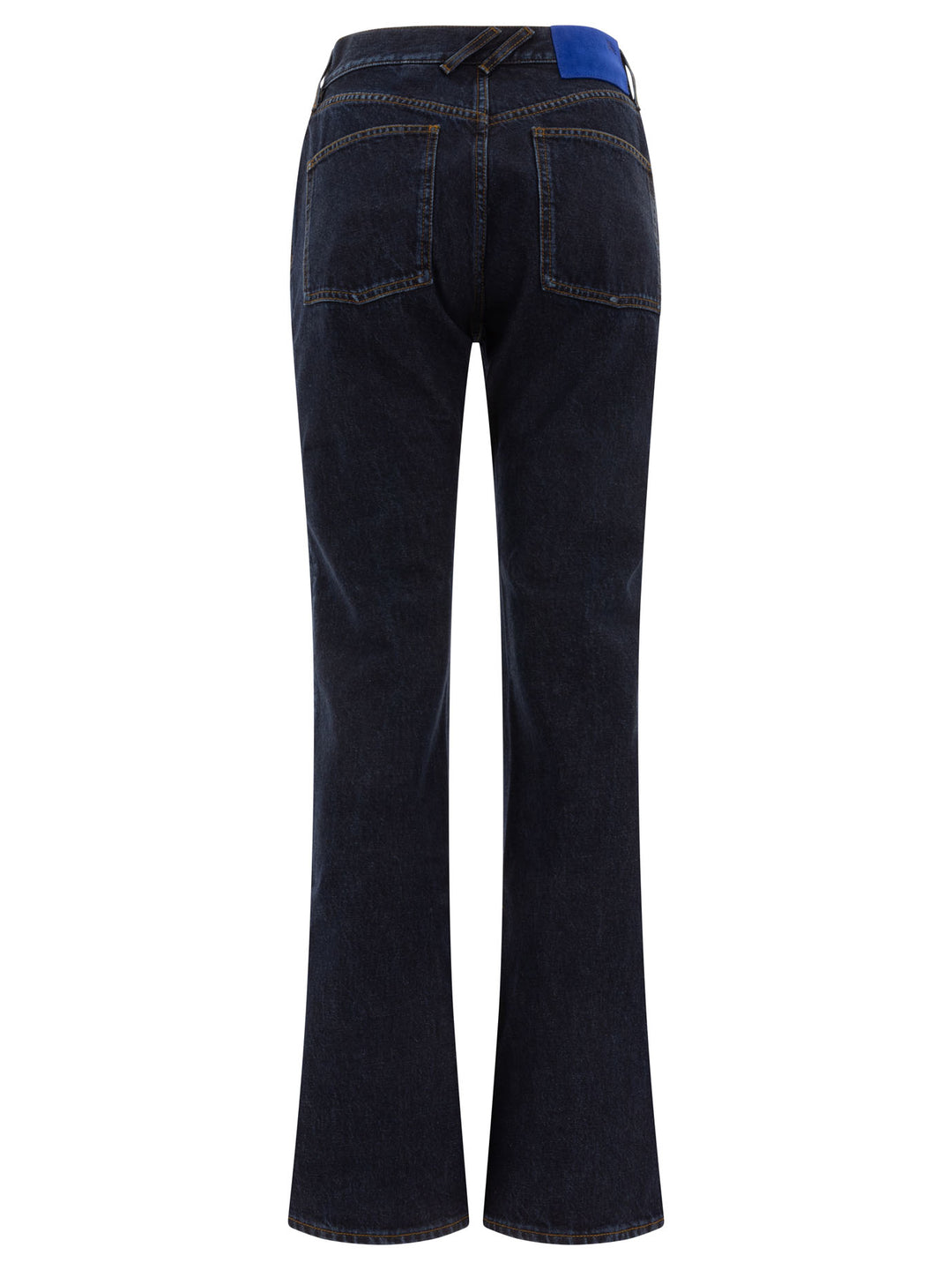 Burberry High Rise Bootcut Jeans - Blu | 02fd2a28a6906e4a4198fbb80003ec982cd06935