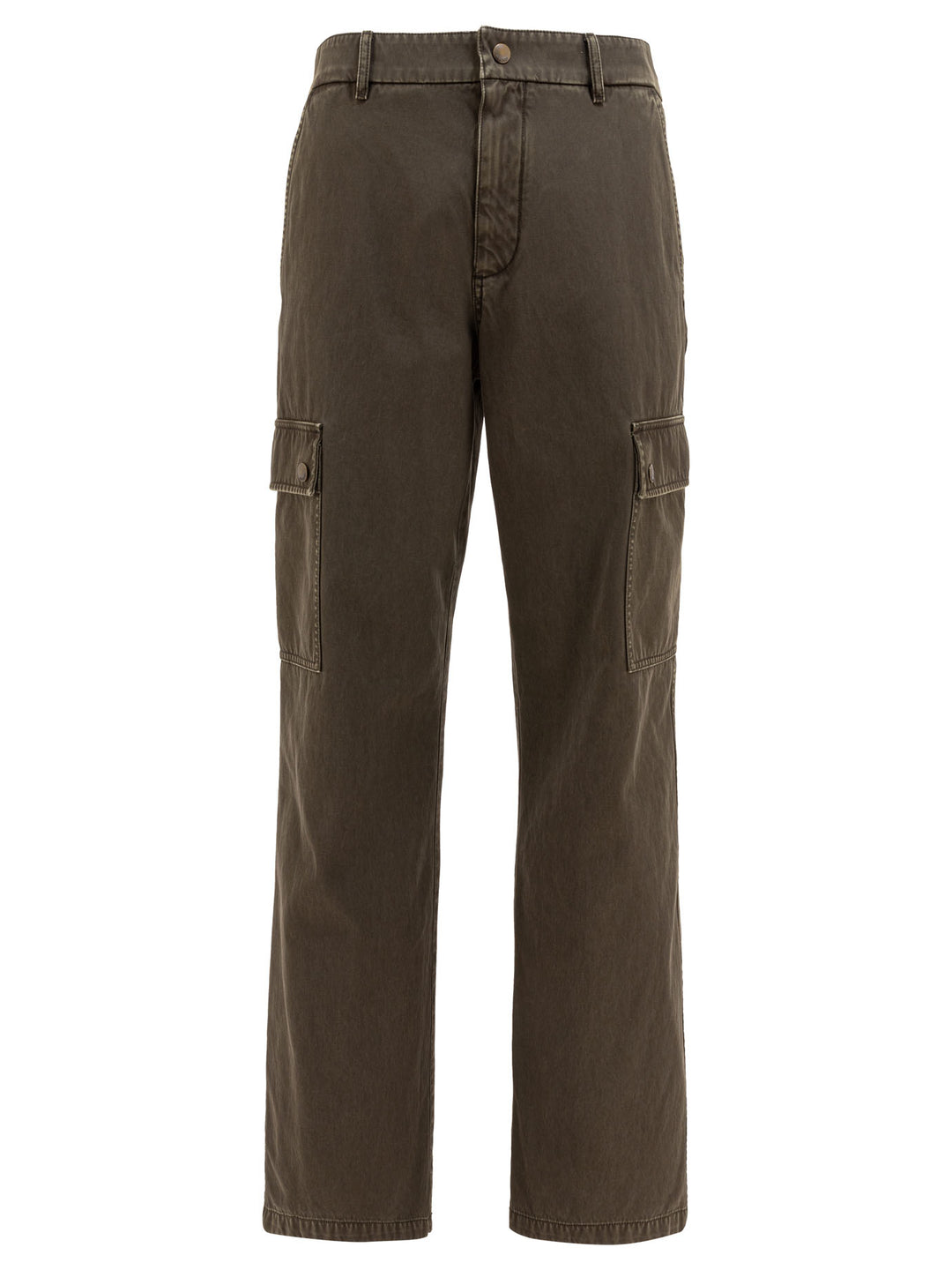 Burberry Gabardine Cargo Trousers - Marrone | 27e77e52c4526a646436e48da4129b06453c3a3d