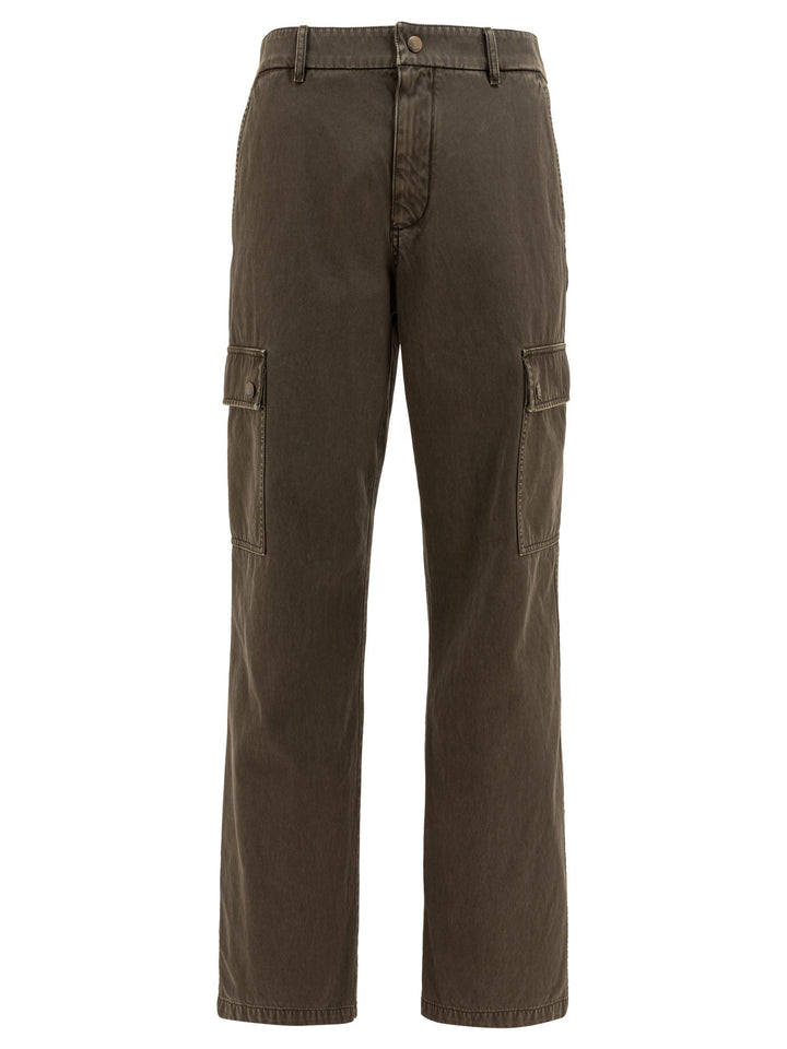 Burberry Gabardine Cargo Trousers - Marrone | 27e77e52c4526a646436e48da4129b06453c3a3d