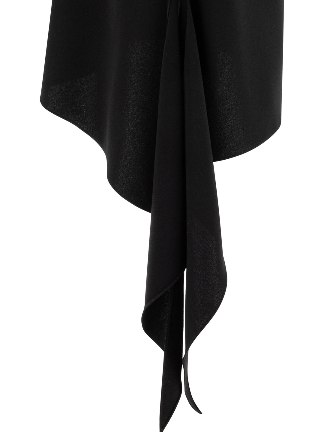 CourrèGes Cut Out Skirt With Knot Gonne - Nero | eff146798a9433bbe999a1490d808b8da567fd76