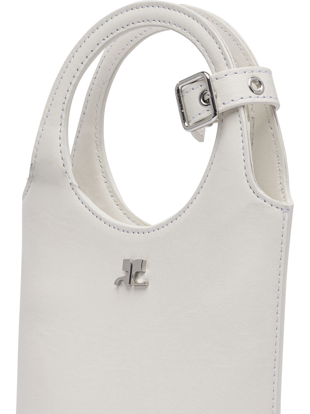 CourrèGes Slim Handbags - Bianco | bd2ca46b1759c58849c38c37db70eb65ca4fd0a5