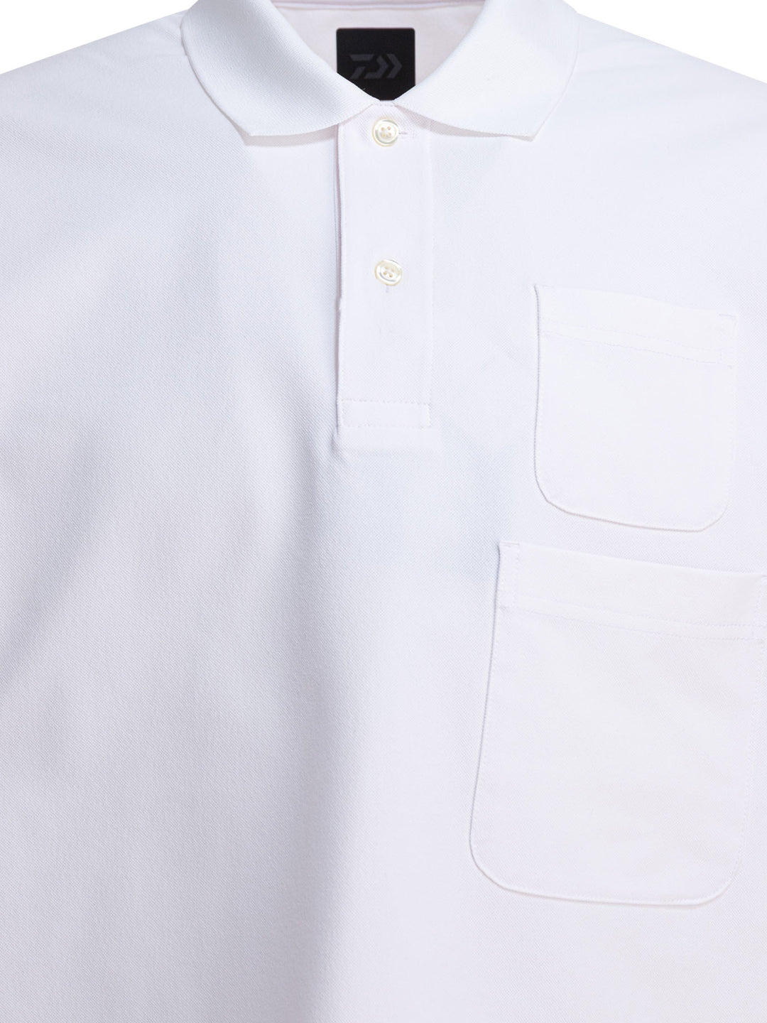 Daiwa Pier 39 Polo Shirt With Two Pockets Polo shirts - Bianco | ae20cf199525998c6d9f3afd92d3ebbe80f5518e