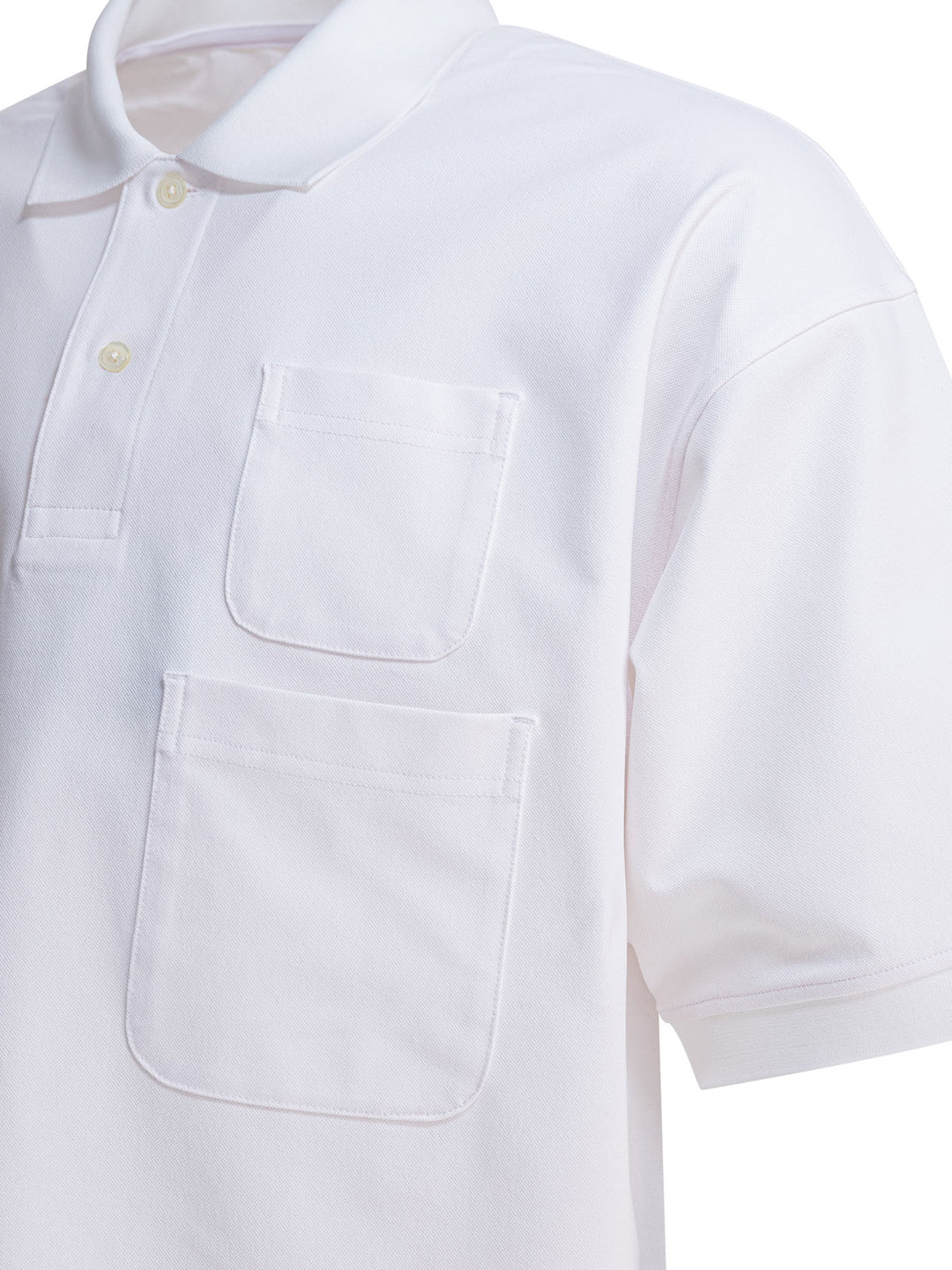 Daiwa Pier 39 Polo Shirt With Two Pockets Polo shirts - Bianco | a5b8dc1e38fc1273012596d74cc829803b96134c