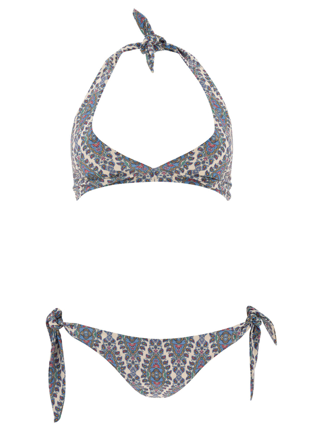 Etro Bikini With Paisley Print Swimwear - Blu | cfe1da594b70db12cbf1a41fe5a5237bc4e51c64