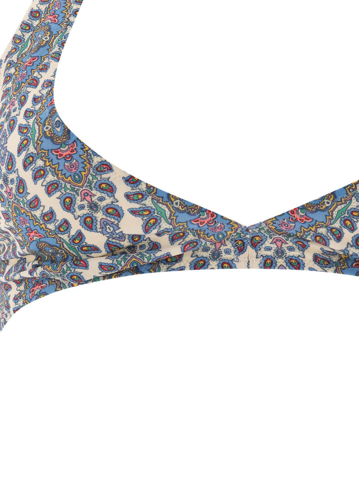 Etro Bikini With Paisley Print Swimwear - Blu | 31bed6ccb43cdc3851898a46e97bc1ec7b1f6dc6