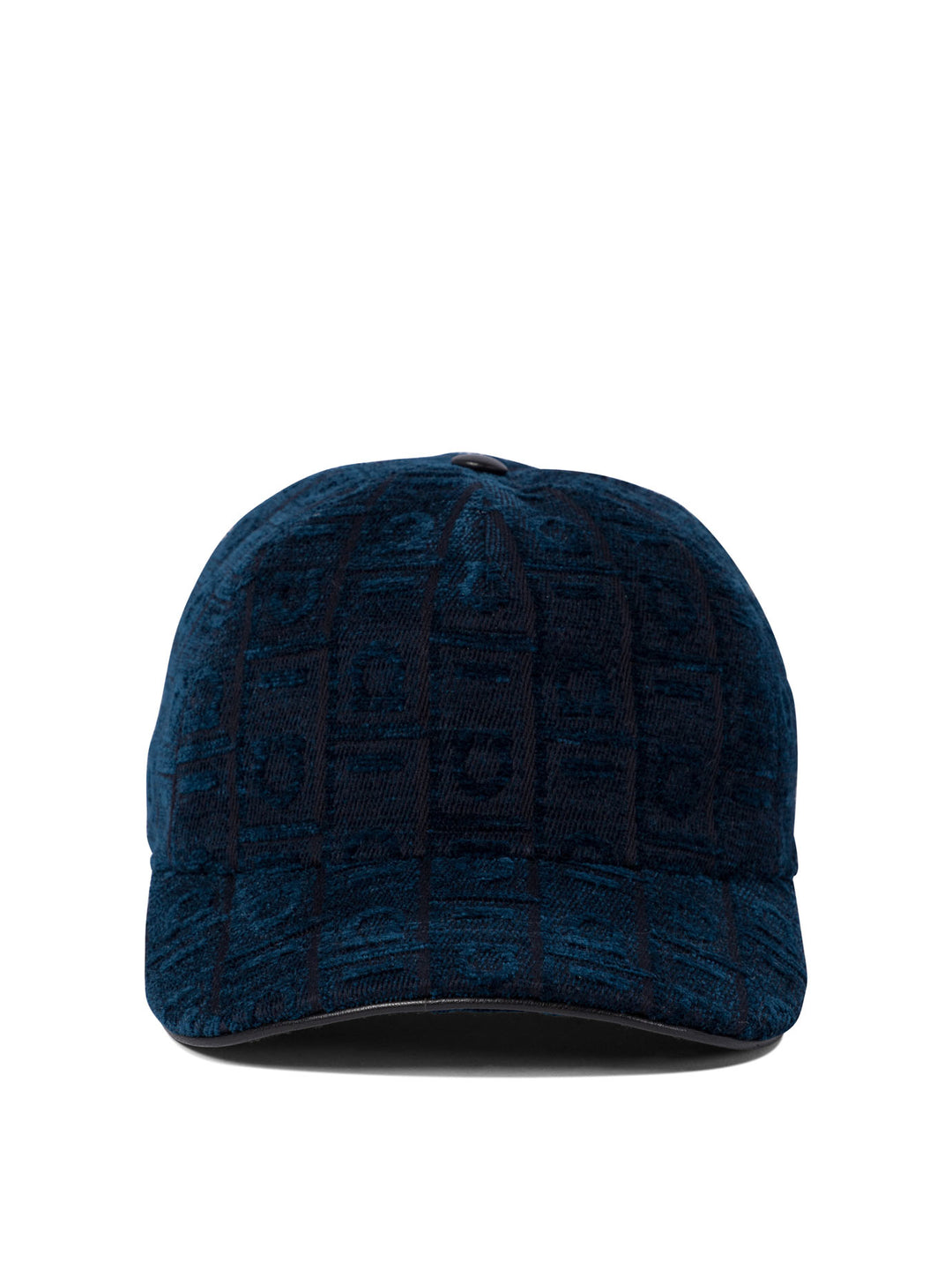 Ferragamo Velvet Trucker Hat Cappelli - Blu | 211006c82f1572d0fa81584223b1c30ae3b8c39c