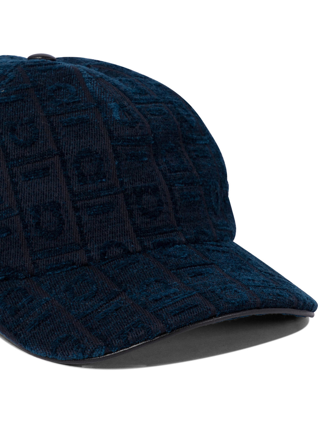 Ferragamo Velvet Trucker Hat Cappelli - Blu | fb2c07c014ba39e518cdc1fbd4725b6783cb65b3