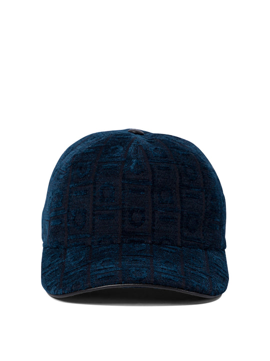 Velvet Trucker Hat Cappelli Blu