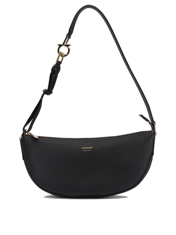 Ferragamo Smile Borse a Spalla e Tracolla - Nero | 92ac42e5bbb566994c505297e6eba6a4e716c1c4