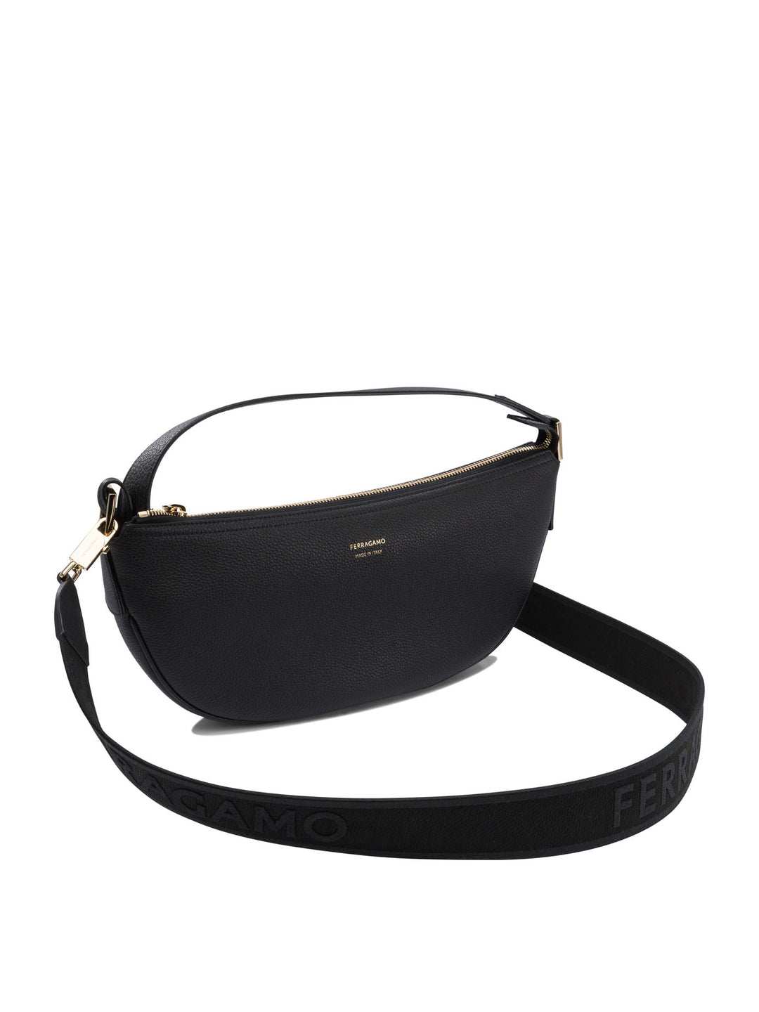 Ferragamo Smile Borse a Spalla e Tracolla - Nero | 89361ed8bed5e079cb7afd196562139c05e964fb