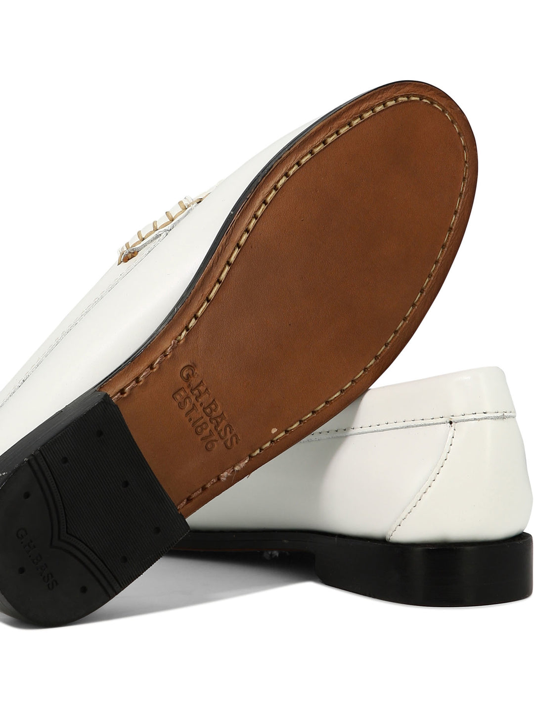 G.H. Bass & Co. Weejuns Penny Loafers & Slippers - Bianco | e7932482888cd35aa8c077f39d0ff06f4527c058