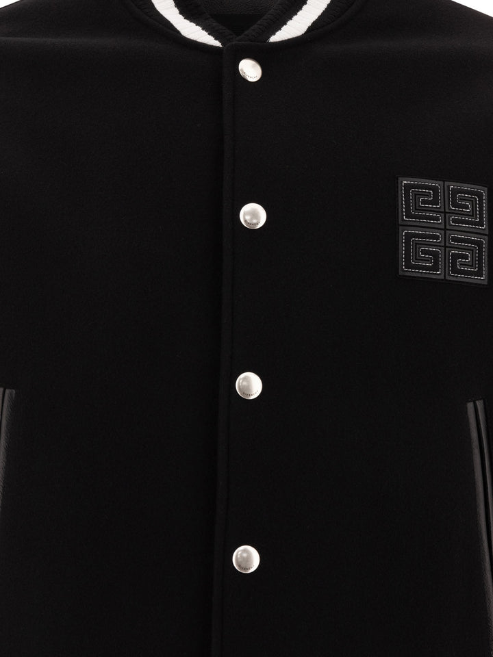 Givenchy Wool Bomber Jacket Jackets and Coats - Nero | ed9b5974c38a09a6f31876fce38543b926543333