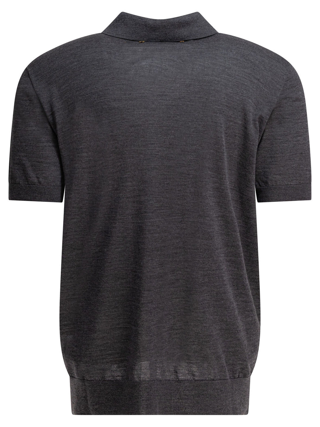 Golden Goose Merino Wool Polo Shirt Polo shirts - Grey | e28ceb988a9536901d591cba39e57c463fb9be7f
