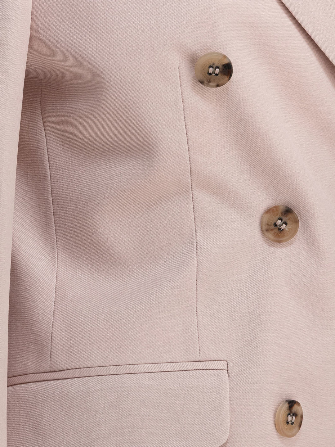 Golden Goose Double-Breasted Blazer Jackets and Coats - Rosa | 3cf0f3dcf0d6abbd379e66f3d45b7e3420d41ac6