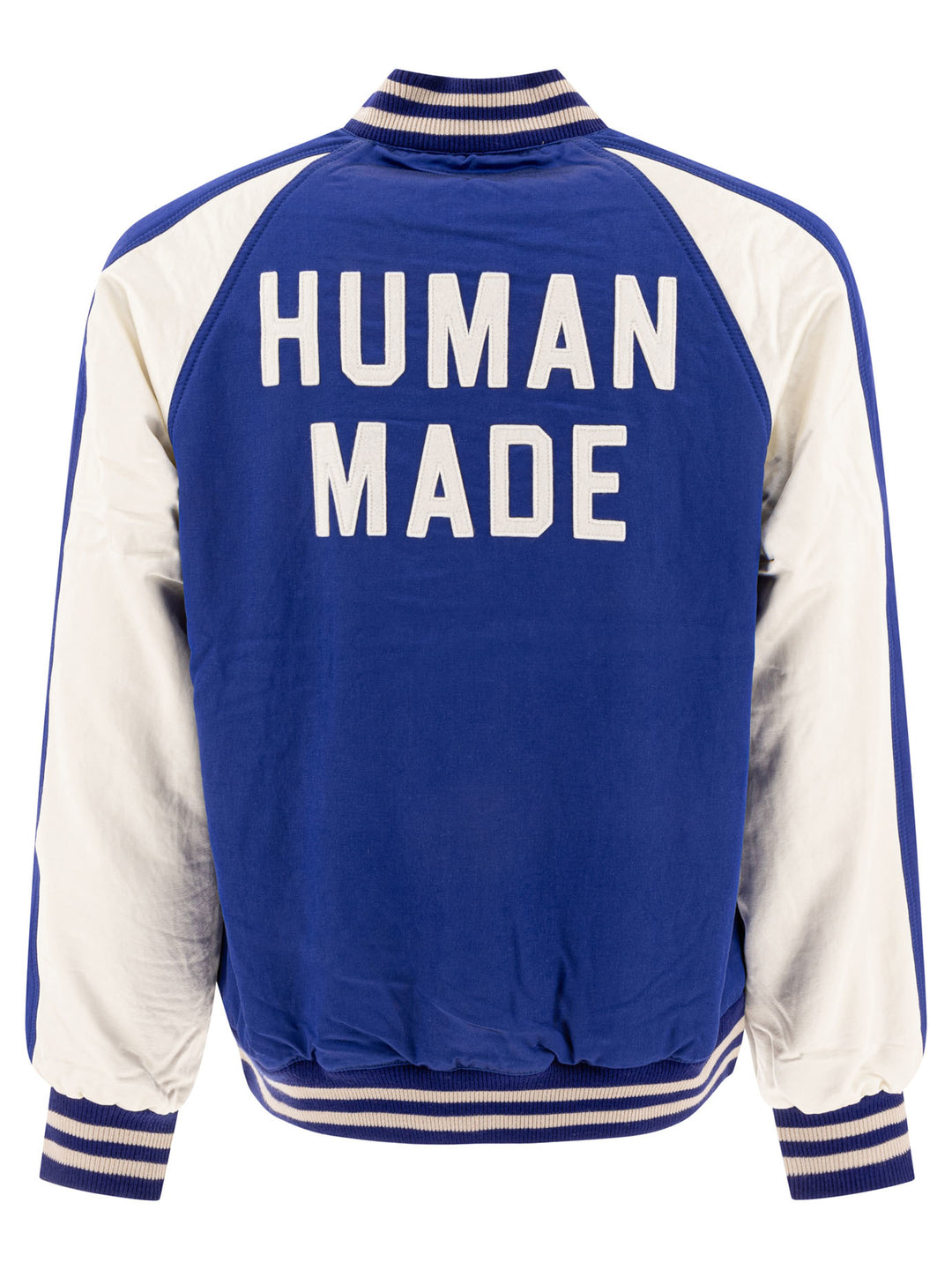 Human Made Vintage Style Bomber Jacket Jackets and Coats - Blu | bf439fd85c974c906706cbf7f94f8d144f25eeca