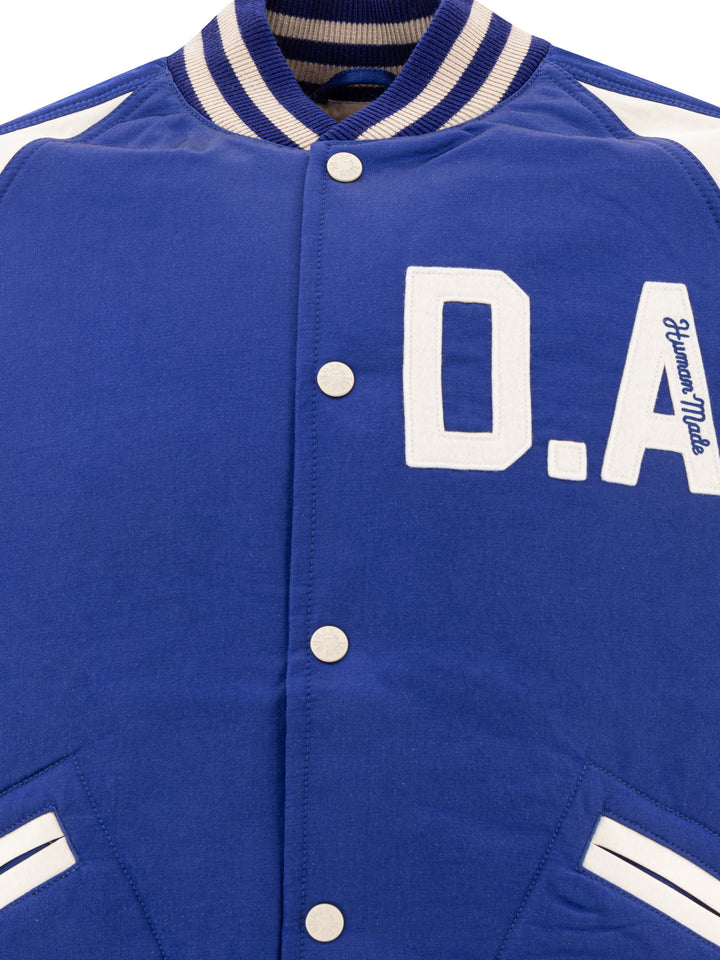 Human Made Vintage Style Bomber Jacket Jackets and Coats - Blu | b9e80e4f7bedff4eaca7d835b04b7823e628bd31