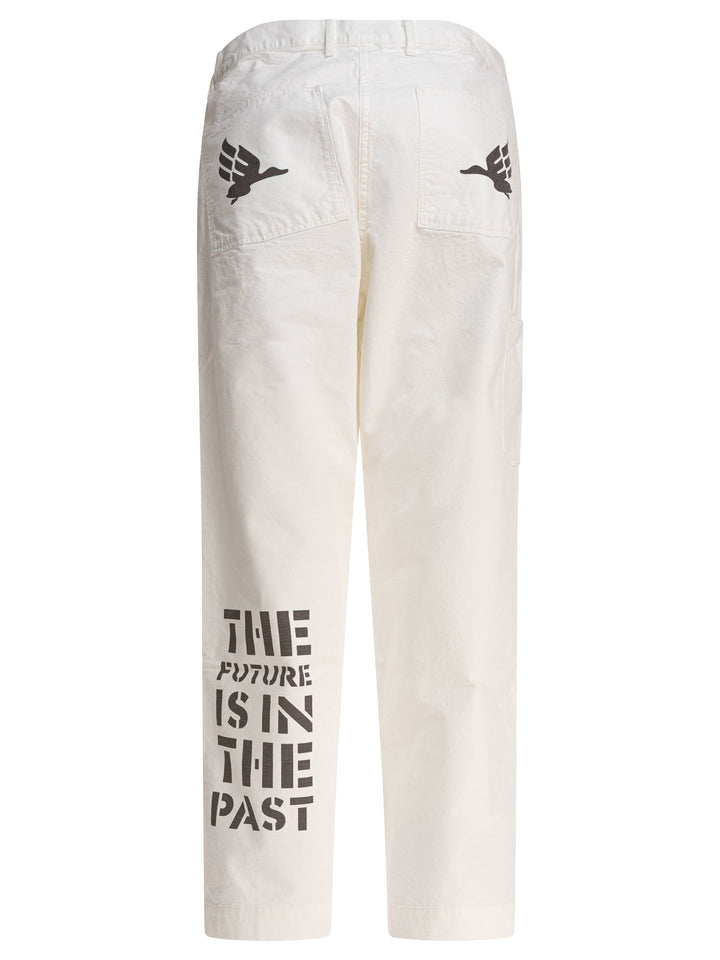 Human Made Sailor Trousers - Bianco | ebeec7957143cf58ae85b64af7e5ed3b8c93fab3