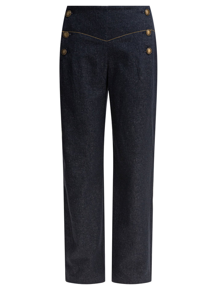 Ines De La Fressange  Trousers - Blu | 8da8806eee99ddd7e2916091d8c13828dc794bce