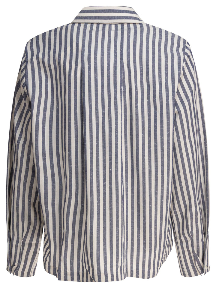 Ines De La Fressange  Shirts - Blu | 097d3daab25df8578291b6e78487711ae1b4f806