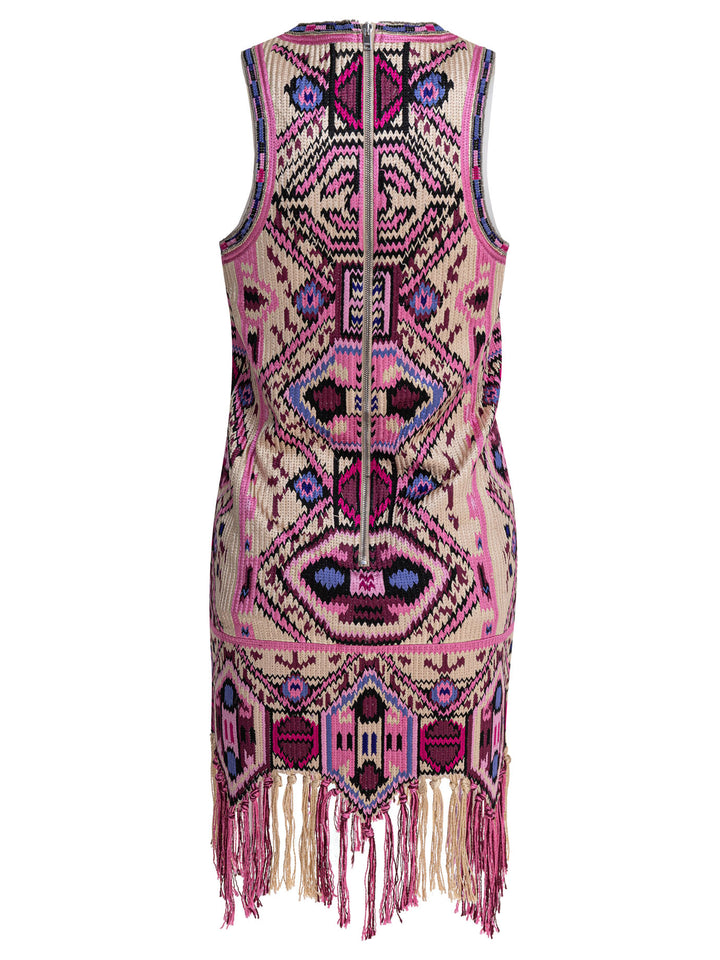Isabel Marant Embroidered Dress With Bangs Abiti - Rosa | af4662dea07f75192f218870a5b85c8c34206807